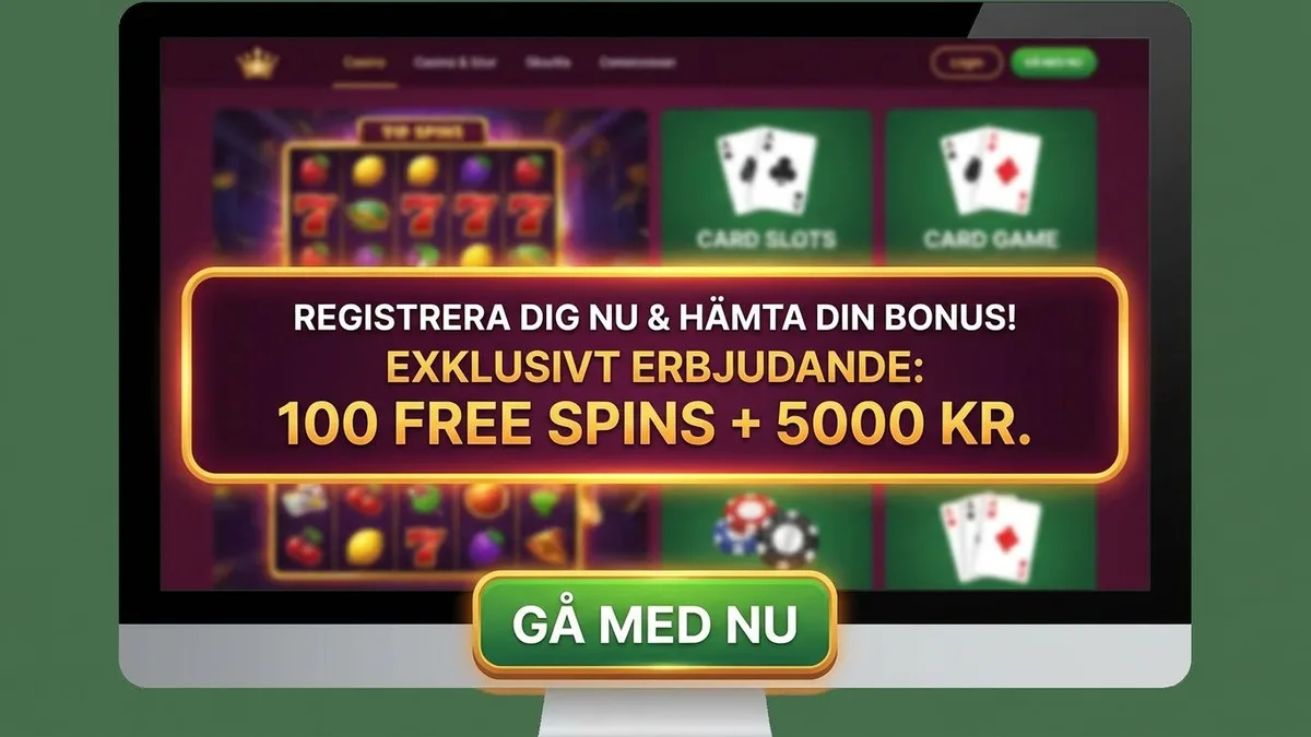 Registrera dig med bonus